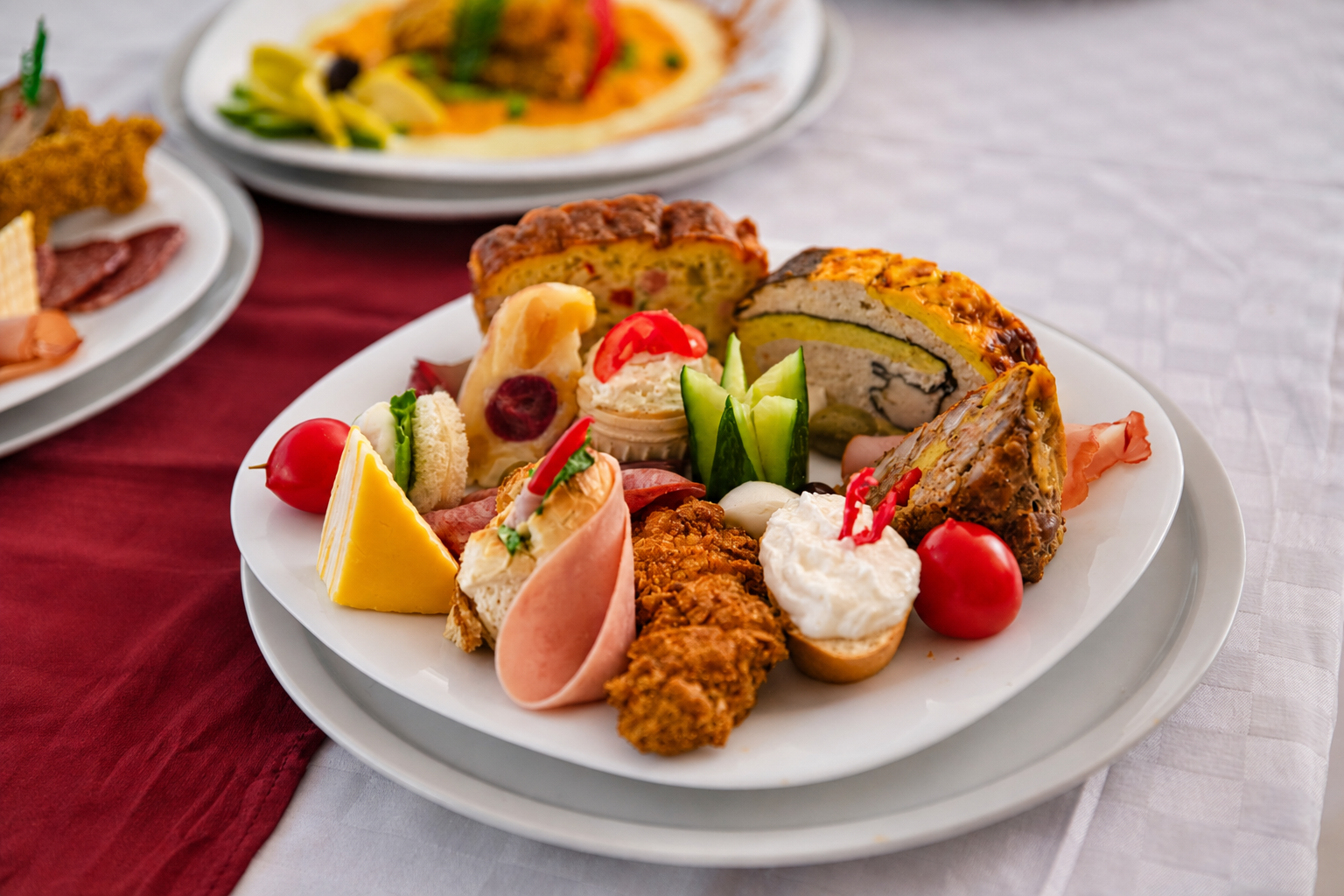 Preparat din meniul festiv al bucătăriei Hotel Aida